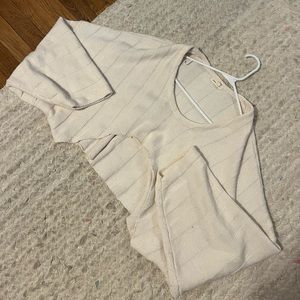 Silence & Noise Slouchy hi/low sweater